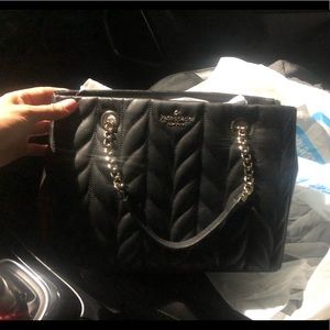 Kate space Tote with silver chains